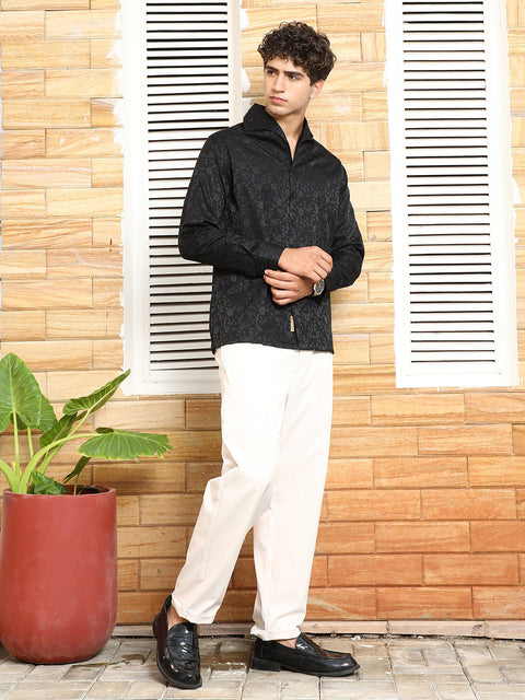 CAHOOT Self-Flora Jacquard Shirt