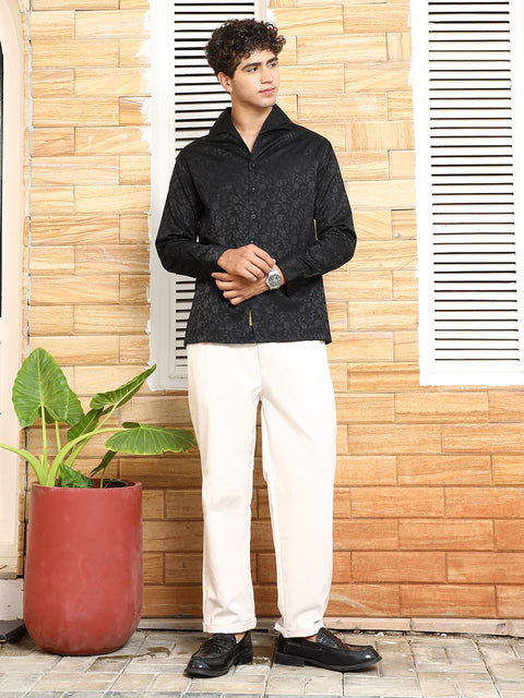 CAHOOT Self-Flora Jacquard Shirt