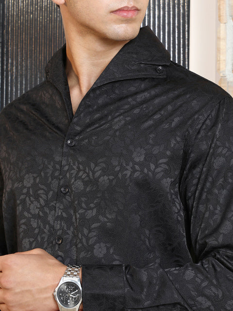 CAHOOT Self-Flora Jacquard Shirt
