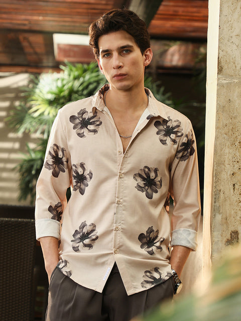 Game Face Withering Flora Imprint Shirt