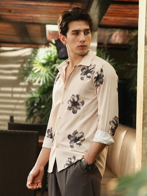 Game Face Withering Flora Imprint Shirt