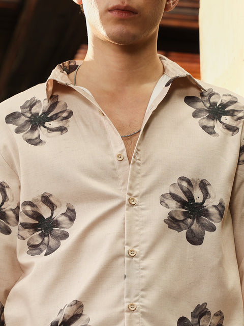 Game Face Withering Flora Imprint Shirt