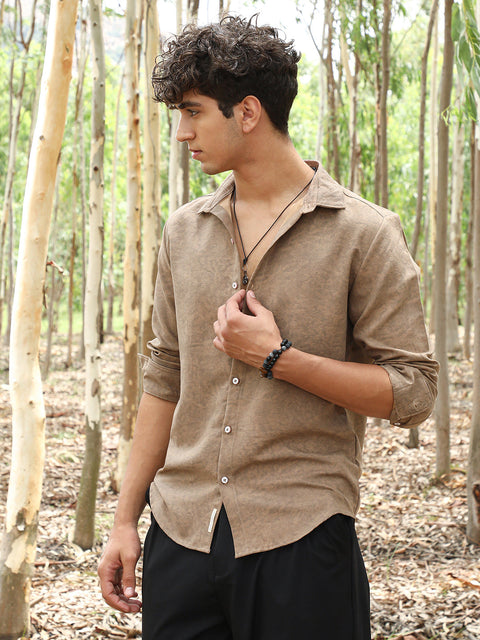 CAHOOT Grazed-Fade Imprint Shirt