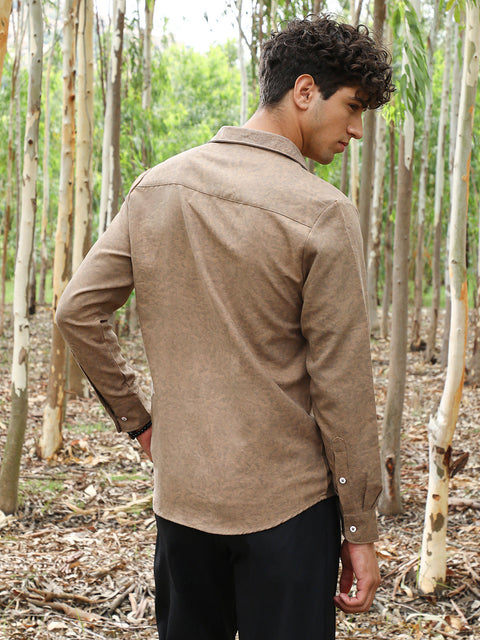 CAHOOT Grazed-Fade Imprint Shirt