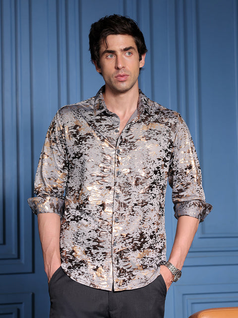 Runway Gods Camou-Foil Imprint Shirt