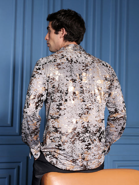 Runway Gods Camou-Foil Imprint Shirt