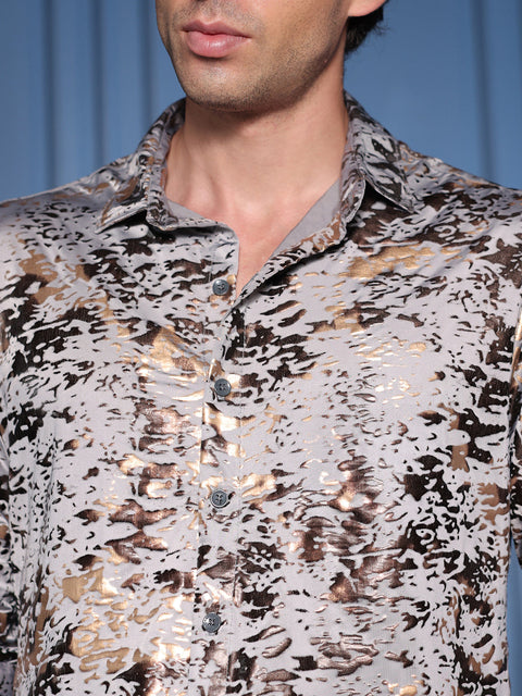 Runway Gods Camou-Foil Imprint Shirt