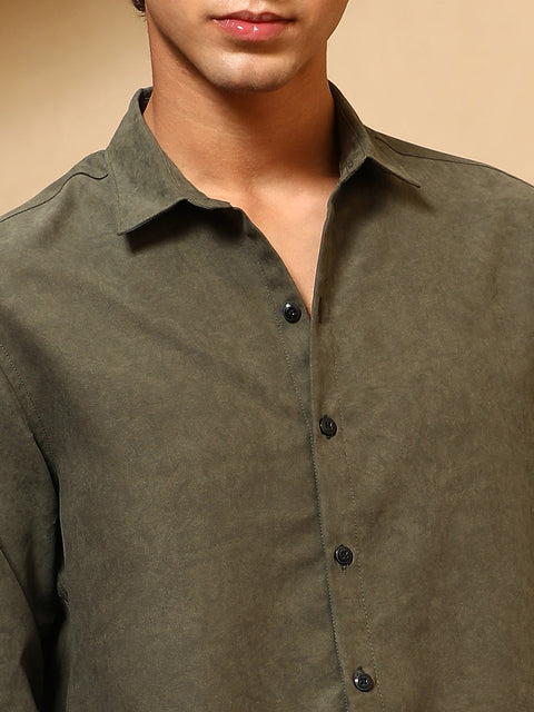 Just Be Mono-Fluid Imprint Shirt