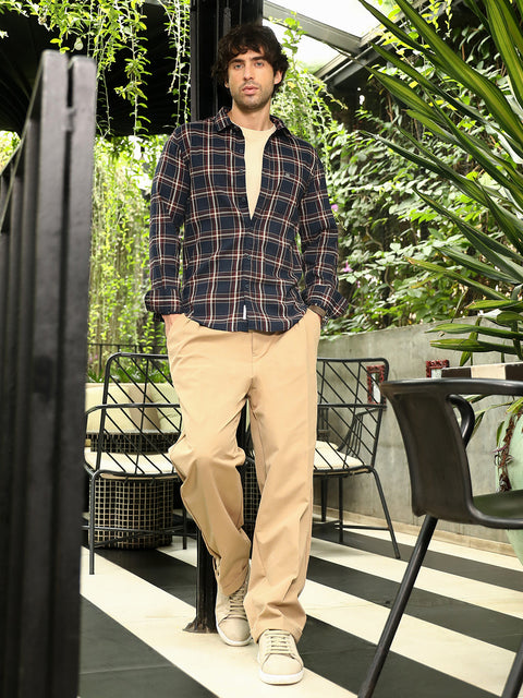 Take 2 Button-Down Tartan-Plaid Shirt