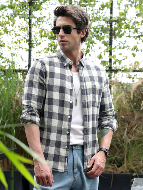 Take 2 Button-Down Buffalo Shirt