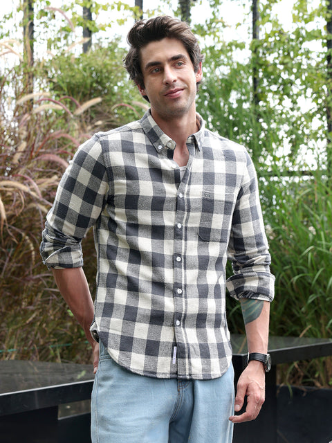 Take 2 Button-Down Buffalo Shirt