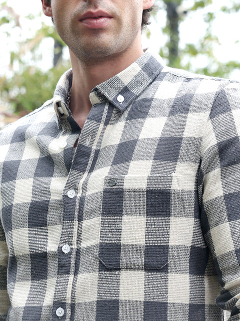 Take 2 Button-Down Buffalo Shirt