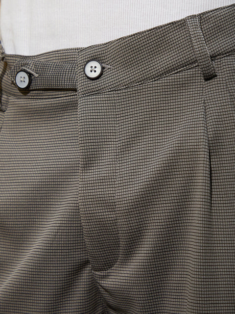 Behookd Lightweight - Micro-Check Chino Trousers