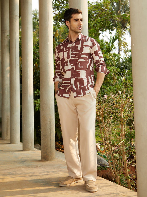 Face Card Lightweight - Straight Pleated Trousers