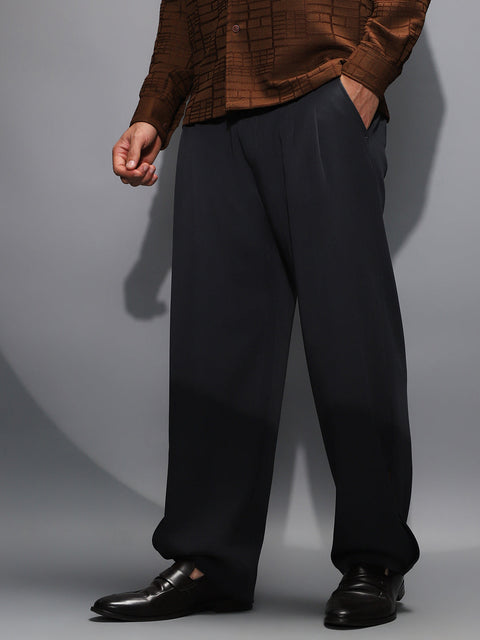 Behookd Lightweight - Pleated Cuffed Trousers