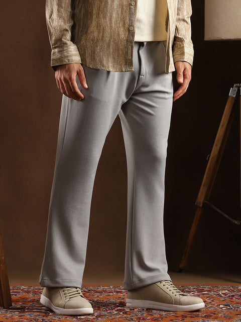 STARCAST Micro-Waffle Cuffed Trousers