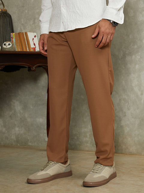 JINX Micro-Waffle Chino Trousers