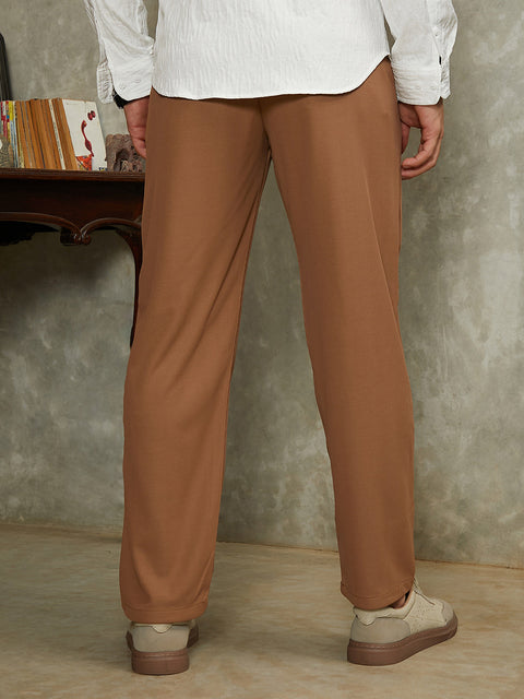 JINX Micro-Waffle Chino Trousers