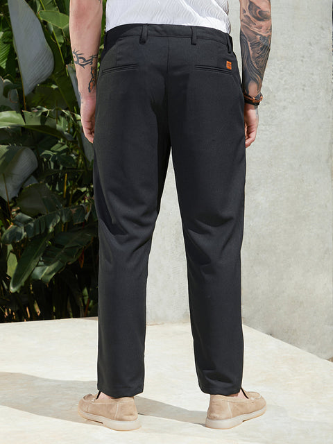 Face Card Lightweight - Tactile-Pleated Chino Trousers