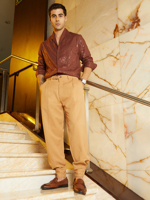Behookd Panelled Gurkha Trousers