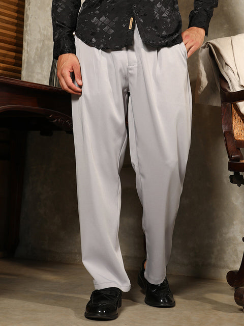 JINX Lightweight - Straight Pleated Trousers