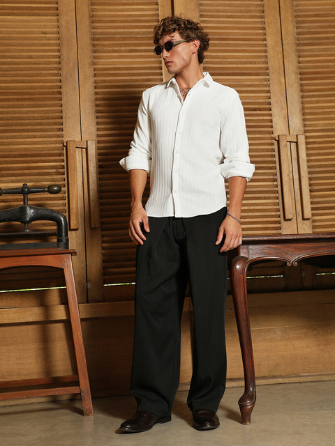 CAHOOT Pleated-Fold Korean Trousers