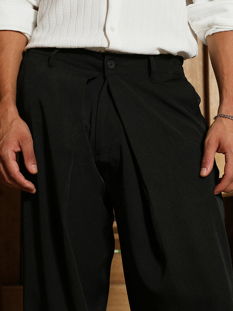 CAHOOT Pleated-Fold Korean Trousers