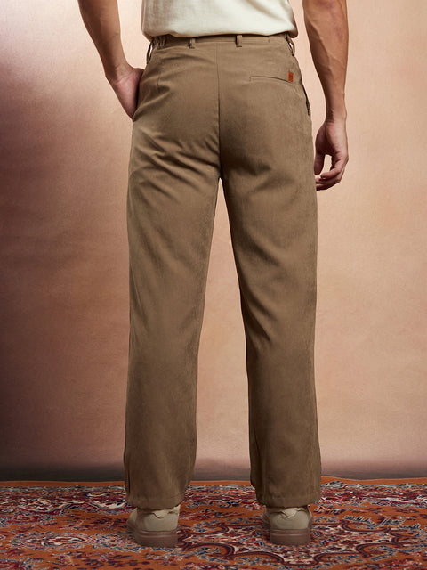 Hookd Straight-Fit Pleated Tailored Trousers
