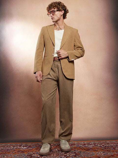 Hookd Straight-Fit Pleated Tailored Trousers