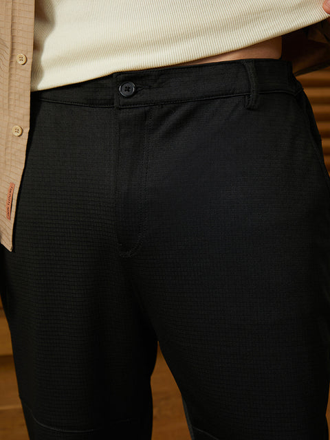 Hookd Panel-Waffle Chino Trousers