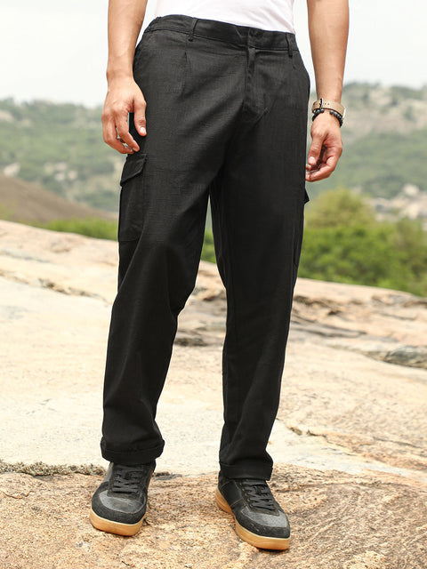 Just Be Lightweight - Pleated Utility-Tapered Trousers