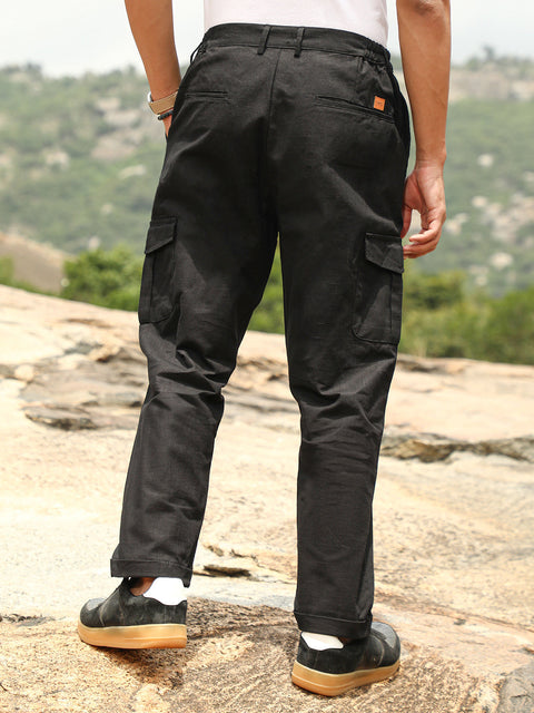 Just Be Lightweight - Pleated Utility-Tapered Trousers