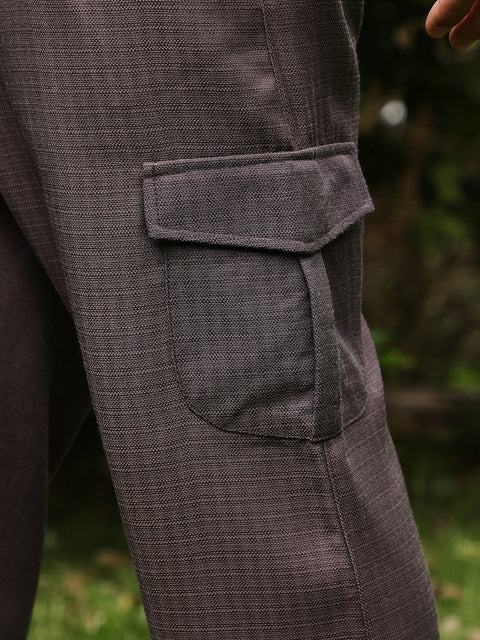 Iconic Everyday Pleated Utility-Tapered Trousers