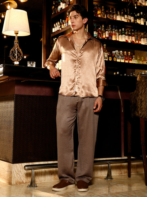 Just Be Lightweight - Creased-Pleated Straight Trousers