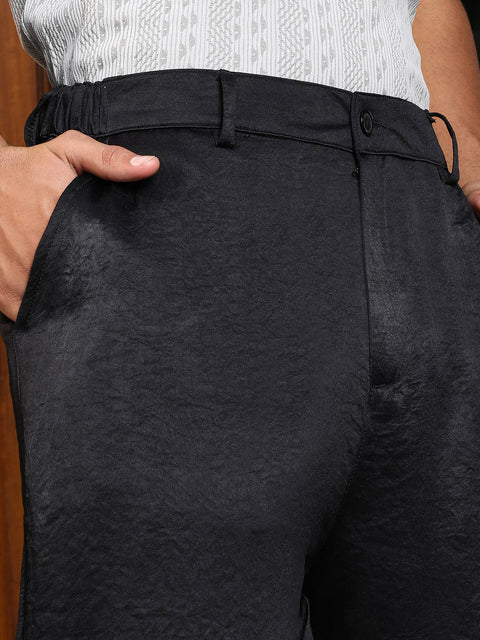 Just Be Lightweight - Creased Relaxed-Tailored Trousers