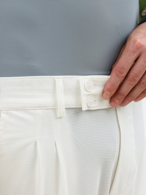 Runway Gods Pleated Cuffed Trousers
