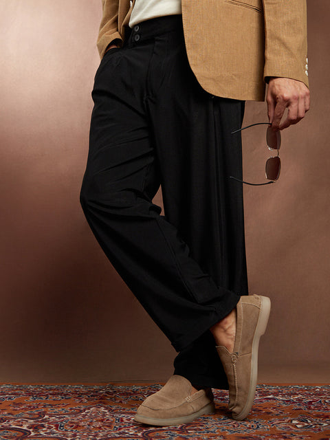 JINX Pleated Cuffed Trousers