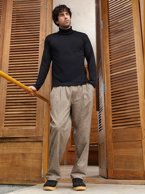 Runway Gods Splatter-Imprint Relaxed Trousers