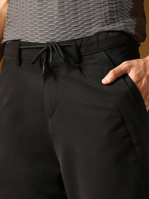 XYNG Twill-Panelled Chino Trousers