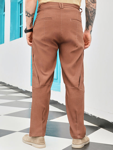 Hooked Twill-Panelled Chino Trousers