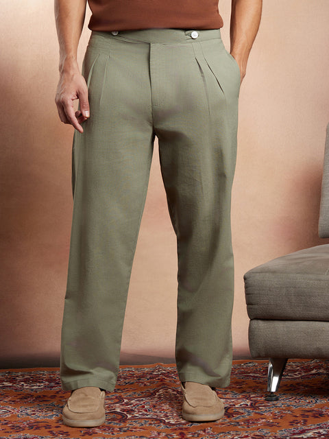 Hookd Lightweight - Linen-Blend Cigrette Trousers