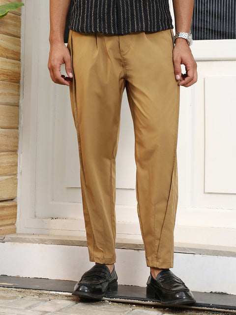 Chaos Pleated-Tapered Trousers
