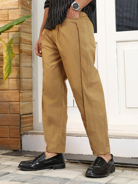 Chaos Pleated-Tapered Trousers