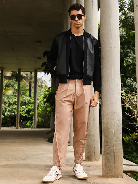 Take 2 Panelled-Tapered Trousers