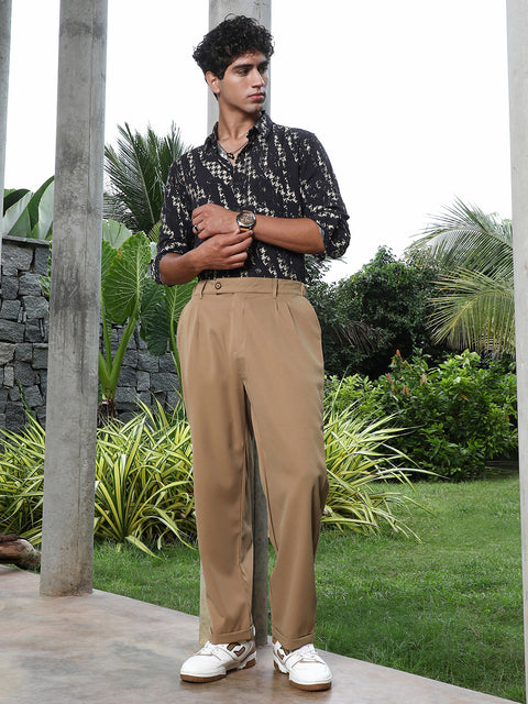 Hooked Lightweight - Extended-Waistband Relaxed Trousers