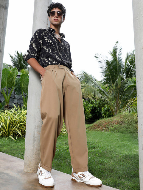 Hooked Lightweight - Extended-Waistband Relaxed Trousers