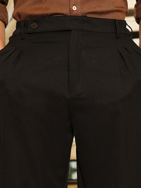 Just Be Extended-Waistband Straight Trousers