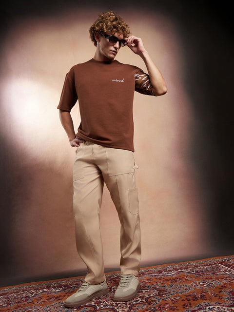 Hookd Contrast-Stitch Carpenter Utility Trousers