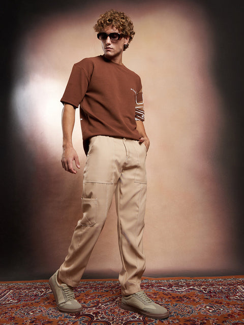 Hookd Contrast-Stitch Carpenter Utility Trousers