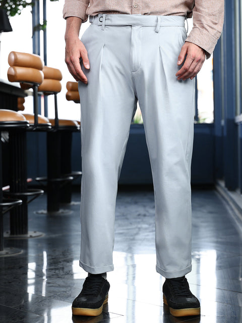 Take Two Men Trousers Adjustable Chino-Tailored Trousers